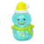 Amazon Hot sale Christmas gift snowman splat ball with colorful ribbons novelty gift