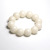 Natural White Jade Bodhi Root round Beads Single-Wrap Bracelet 12-26mm Selected Fine High Throw round Beads Original Seed Buddha Beads