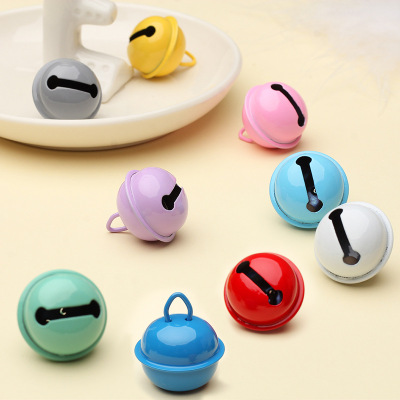 Anti-Rust Iron Metal Bell Paint Opening 22mm Bell DIY Christmas Decorations Pet Crafts