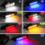 Modified Pickup Strobe Light 6led Ultra-Thin Sidelight 12V 17 Strobe Light Modes Red and Blue