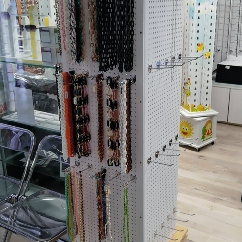 new original rotating mobile with cabinet hole plate jewelry pendant reading glasses small commodity display shelf showcase shelf