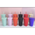 New Modern Minimalist Water Cup Internet Celebrity Frosted Cartoon Portable 650ml Double-Layer Cup with Straw Spot Stock