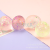 New creative Easter gold powder jelly eggs EVA ball TPR soft rubber gel ball novelty Toy