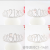 2019 Birthday Crown Headdress European and American Year-Old Digital Birthday Headband Bridal Banquet Diamond-Embedded Hair Accessories Cake Headband