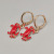 European and American Trendy Cute Crab Earrings Animal Shape Simple Graceful Petite Earrings Cute Style Design Earrings