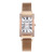Foreign Trade Fashion Bangle Watch Student Lady Square Head Diamond-Embedded Watch Milan with Roman Face Luminous Quartz Watch