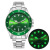 Men's and Ladies' Watches Green Submariner Watch Men's Luminous Quartz Watch Steel Belt Live Broadcast New Watch