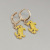 European and American Trendy Cute Crab Earrings Animal Shape Simple Graceful Petite Earrings Cute Style Design Earrings