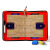 Basketball Tactical Board Zipper Leather Magnetic Color Venue Coach Board Teaching Board Long Term Supply