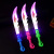Luminous Sword Toy Cartoon Toy Sword Comes with Electronic Band Music Night Market Stall Hot Sale Luminous Toy