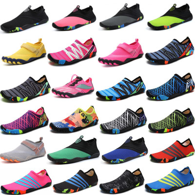 Factory in Stock Swimming Shoes Diving Outdoor Barefoot Beach Shoes Soft Sole Upstream Shoes Snorkeling Rubber Wading Shoes Men's