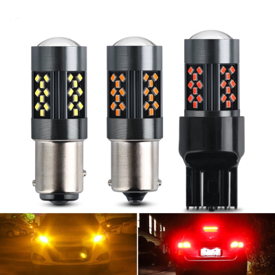 Modified Car Led Small Light T20-2016-42SMD Turn Signal Stop Lamp 1157 Rear Fog Light 1156