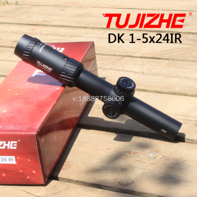 True 1 Times Raider New DK1-5 X24ir Telescopic Sight with Lock with Light Thin Wall Wide Angle HD High Seismic