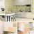 Kitchen bathroom mosaic 3D Wallpaper toilet waterproof and oil proof tile renovation wall stickers