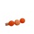 Summer Creative Fun Half Peel Orange Barrettes Cute Girl Side Clip Emulational Fruit Clip Side Clip Hair Accessories