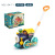 Tik Tok New Children's Hand Push Bubble Machine Pegasus Cute Duck Train Automatic Bubble Electric Acoustic and Lighting Toys