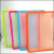 A4 Transparent File Bag with Zipper Office Data Packet Folder Factory Direct Sales Mixed Color Edge Classification Storage Bag