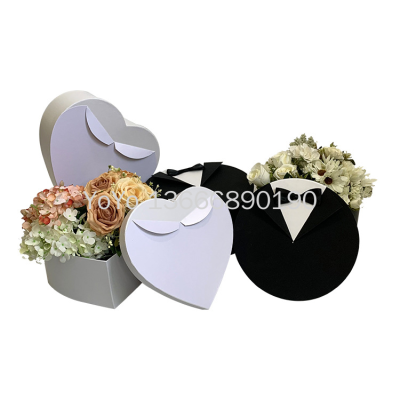 Wedding Gift Box Two-Piece Set Flowers Gift Box Eternal Flower Box Wedding Gift Box Gift