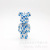 New Acrylic Color Plaid Violent Bear Accessories DIY Keychain Handbag Pendant Toy Blind Box Ornament