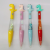 Cartoon Creative Cute Dinosaur Shape Cigarette Rack Pusher Color Sequin Pen Student Writing Implement