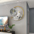 Modern Simple Clock Wall Clock Astronaut Creative Living Room Fashion Home Decoration Mute Wall-Mounted Clock Hot Sale