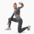 Lululemon Yoga Suit Hollow Breathable Fitness Pants High Waist Hip Lift High Elastic Sports Top Long Sleeve