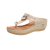 Foreign Trade Cross-Border Large Size Beach Slippers Women's Wedge Platform Roman Flip Flops Flip Flops Wish New Slippers