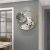 Modern Simple Clock Wall Clock Astronaut Creative Living Room Fashion Home Decoration Mute Wall-Mounted Clock Hot Sale