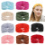 European and American New Solid Color High-Elastic Cross Hair Band Fashion Sports Sweat-Absorbent Bandeau Headband Ladies Headdress Accessories Wholesale