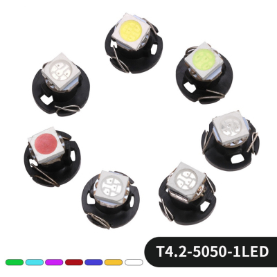 Automobile Instrument Panel Modified LED Instrument Light T4.2-5050-1 Bulb Air Conditioning Light Clock Light Central Control