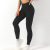 European and American Thread Seamless Knitted Hip-Lifting Slim Fit and Quick-Drying Yoga Pants Sports Pants Fitness Pants Sexy and Breathable Hip-Showing Women