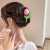 Summer Tulip Grip Barrettes Female 2022 New High Sense Ins Special-Interest Design Back Head Hair Claw Hair Accessories