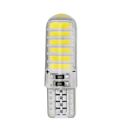 Motorcycle T10 Silicone Width Lamp 7020 12smd Highlight Width Lamp Reading Light Instrument Light