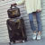 Diamond Luggage Female Universal Wheel Suitcase Set Student Trolley Suitcase Male Korean Style Leather Luggage Wholesale Fashion