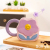 New Three-Dimensional Smiley Flower Ceramic Cup Small Fresh Water Cup Cute Mug