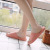 New Summer Leaking Slippers Women's Non-Slip Indoor Bathroom Slippers Couple Simple Fashion Breathable Slippers Wholesale