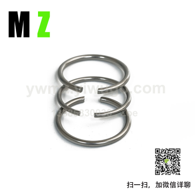 Manufacturers Supply Metal Movable Book Circle Metal Broken Ring Loose-Leaf Split Ring Movable Circlip Circle