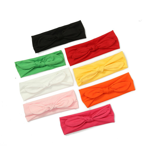 Simple Hair Band Solid Color Multiple Options Hair Accessories Face Washing at Home Hair Band Cloth Fashion Washing Face Hair Band Wholesale