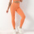 Amazon Hot Sports Trousers Seamless Yoga Thread Hip Raise Fitness Pants European and American Fitness Skinny Yoga Pants