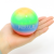 Foam Cat Toys Ball Rainbow Color Balls Kitten Activity Chase Quiet Play Mix Color Colorful Rainbow Balls