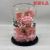 2022 Love Preserved Fresh Babysbreath Rose Glass Cover LED Light Decoration Valentine's Day Christmas Gift