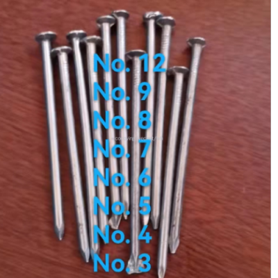 Roofing nail polished bright wire nail common nail iron wire nail 