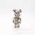 New Acrylic Color Plaid Violent Bear Accessories DIY Keychain Handbag Pendant Toy Blind Box Ornament