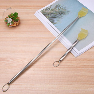 Four-Section Telescopic Scratching Artifact Don't Ask for the Elderly Scratching Massage Stainless Steel Scratching Back Device Scratching Rake Back Scratcher