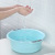 Thickened Washbasin Plastic Basin Washing Basin Large Household Binaural Baby Adult Laundry Basin Feet-Washing Basin Small Basin
