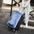 Diamond Luggage Female Universal Wheel Suitcase Set Student Trolley Suitcase Male Korean Style Leather Luggage Wholesale Fashion