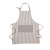 Japanese Style Pinstripe Plain Simple Artistic Neck-Hanging Apron Cotton and Linen Kitchen Work Clothes Small Apron Factory Wholesale