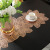 Modern Minimalist Placemat PVC Dining Table Cushion Zijinhua Scarf Heat Proof Mat Factory Direct Sales