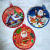Christmas Dress-up Pattern Placemat Table Mat Cup Scald Preventing Met Coasters Polyester Cotton Heat Proof Mat Non-Slip Mat Wholesale