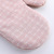 Creative Simple Microwave Oven Insulated Gloves Dessert Shop Cotton Linen Plaid Baking Two-Piece Oven Heat-Resistant Gloves